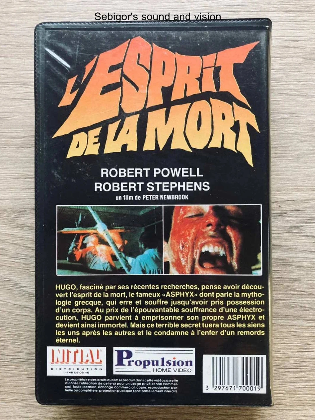 VHS L’esprit de la muerte. – photo 3